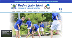 Desktop Screenshot of hartfordjuniorschool.co.uk